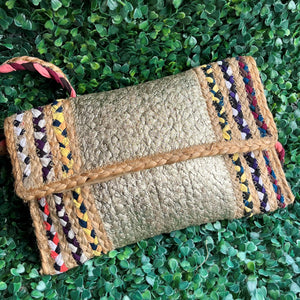 Straw Crossbody Handbag