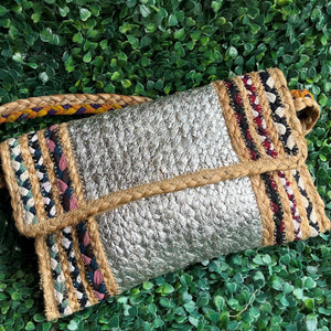 Straw Crossbody Handbag