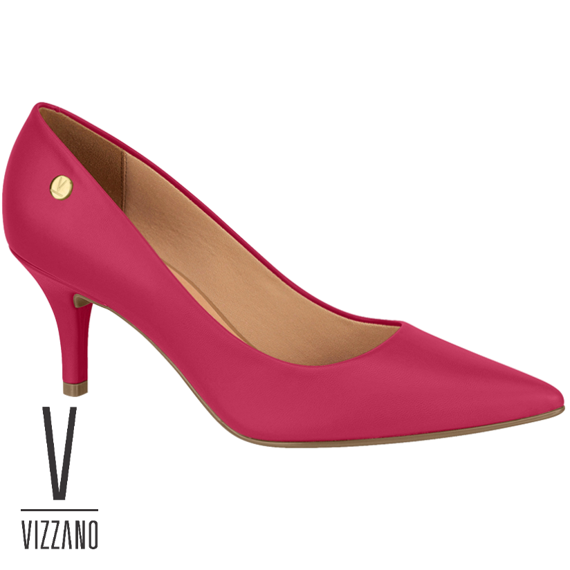 Scarpin hot sale rosa vizzano