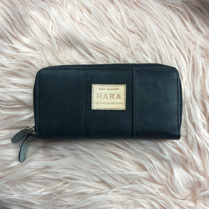 Hara double zipper wallet